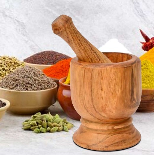 Solid Mortar & Pestle with Timeless Style - Image 1